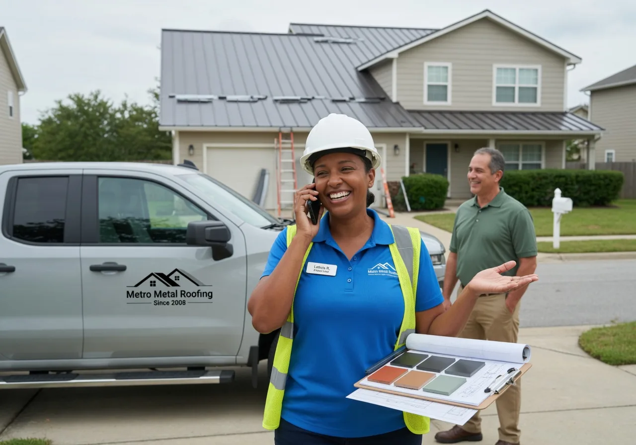 Metal Roof Repair in Quasqueton, IA