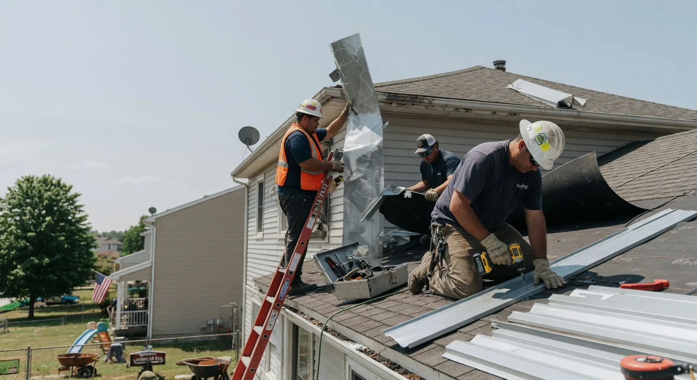 Metal Roof Repair in Quasqueton, IA